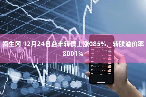 资生网 12月24日益丰转债上涨085%，转股溢价率8001%