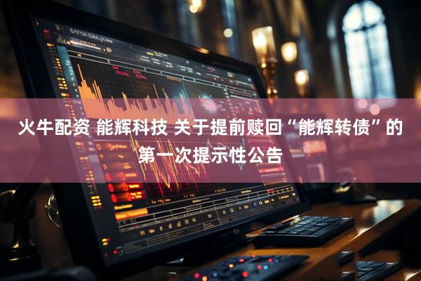 火牛配资 能辉科技 关于提前赎回“能辉转债”的第一次提示性公告